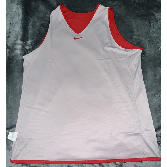 2XLT + 2 Nike NBA BLANK Reversible Practice Jersey Team Issued Red - Picture 7 of 8